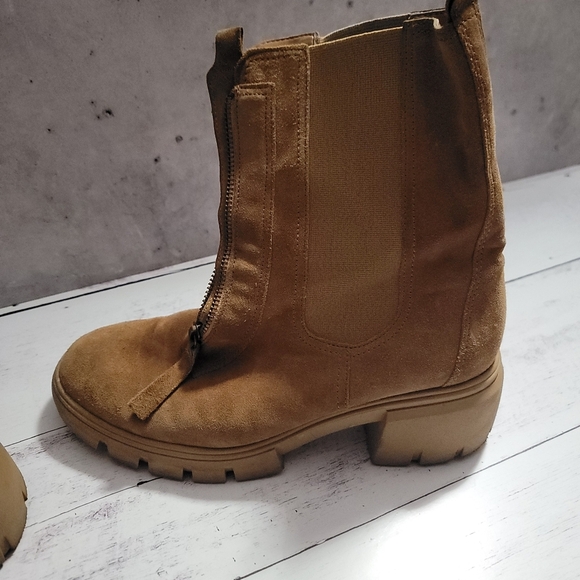 Gabor, Lion Boot, Carmel Suede, 9 - Picture 3 of 7